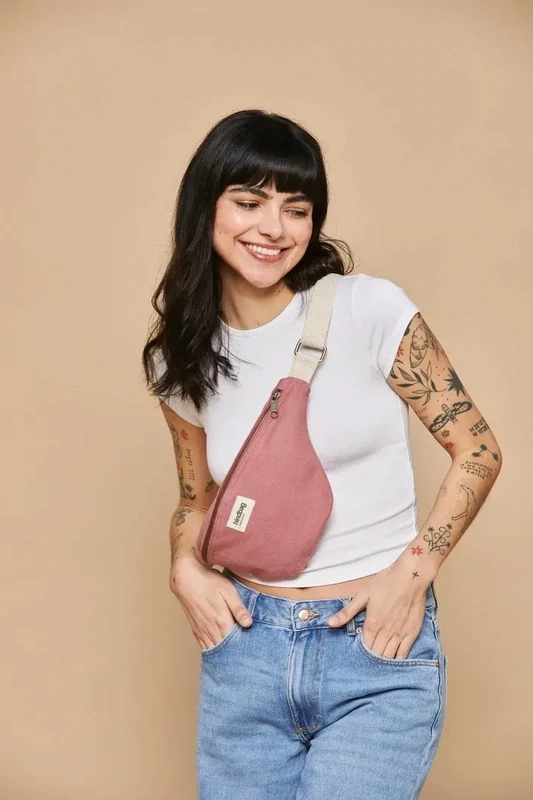 Sac banane OLIVIA Blush
