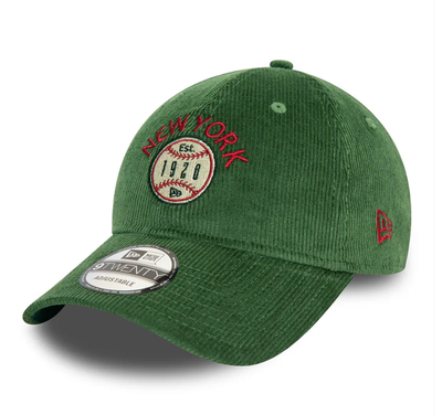 Casquette 9TWENTY ne cord verte foncée