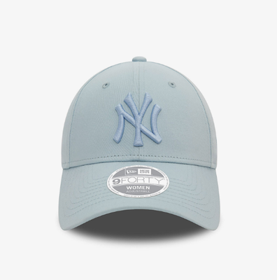 Casquette 9FORTY New York Yankees League Essential Pastel Bleu ciel - FEMME