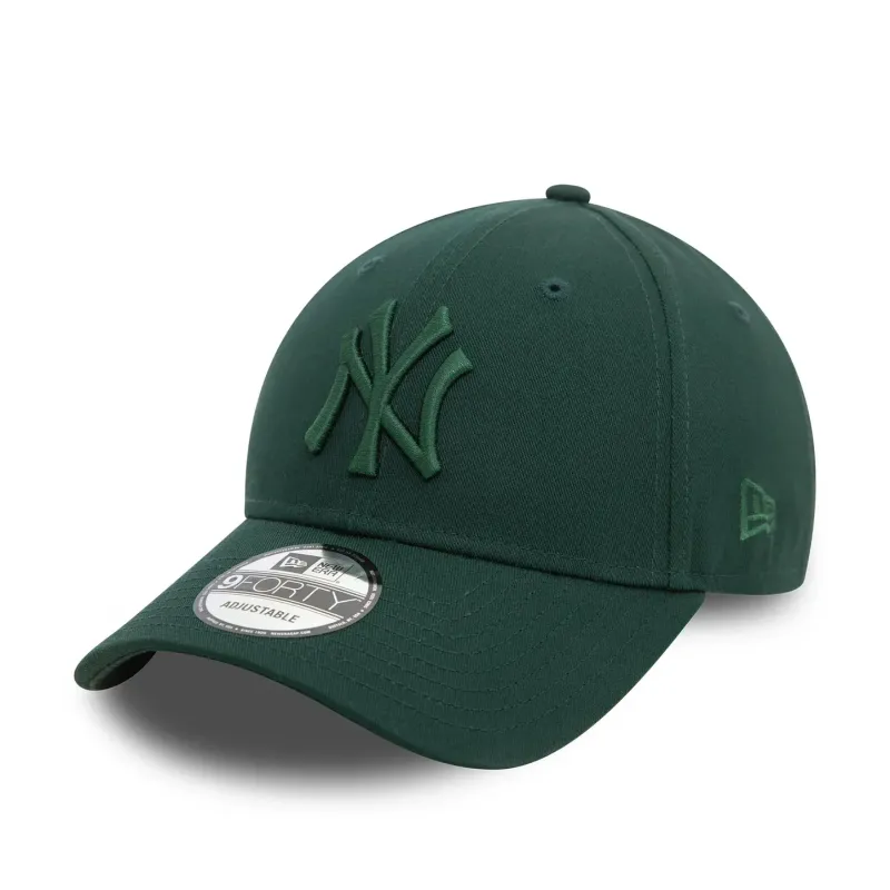 Casquette 9FORTY Adjustable New York Yankees League Essential Vert Foncé