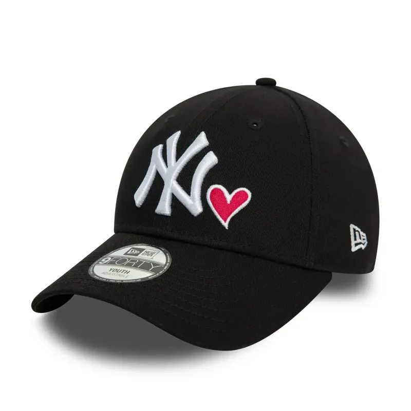 Casquette 9FORTY Adjustable New York Yankees Icon Noir - Enfant