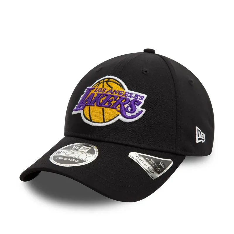 Casquette 9FORTY Stretch Snap LA Lakers NBA Noir