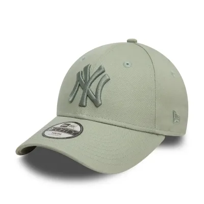 Casquette 9FORTY Adjustable New York Yankees League Essential Vert Pastel - Enfant