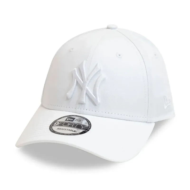 Casquette 9FORTY New York Yankees League Essential Blanc