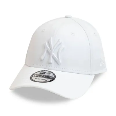 Casquette 9FORTY New York Yankees League Essential Blanc
