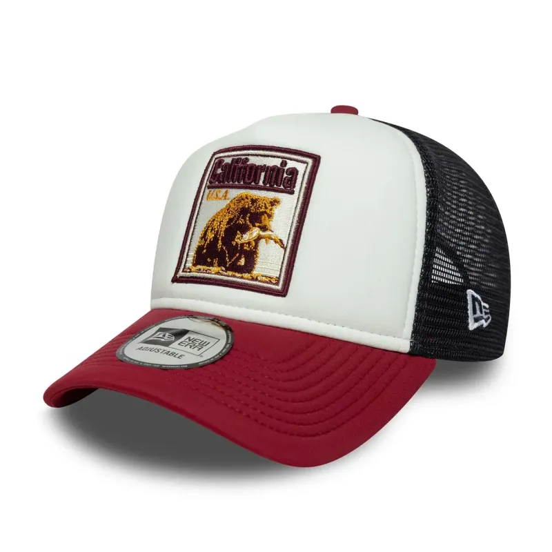 Casquette 9FORTY A-Frame Trucker Adjustable New Era Graphic Patch