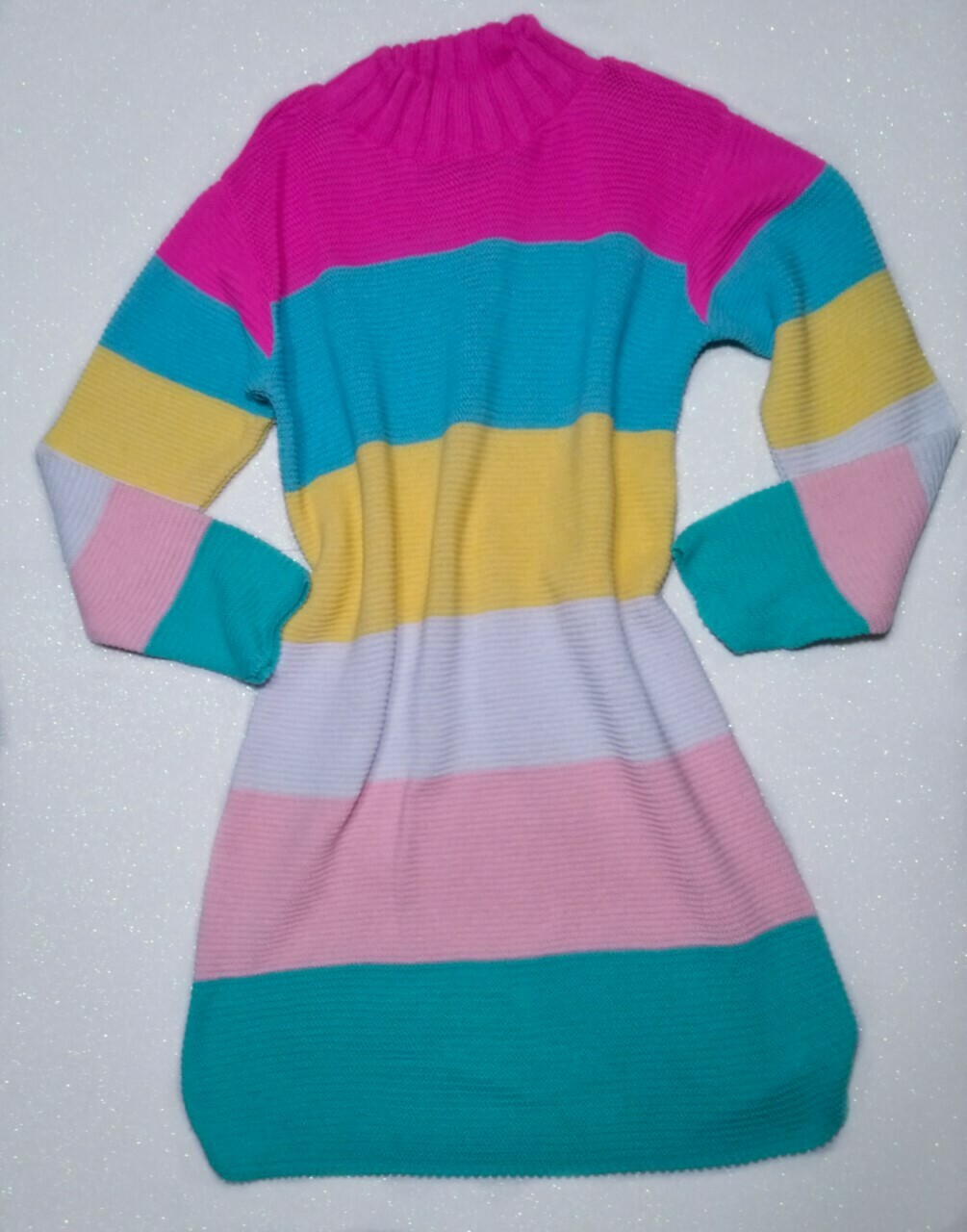 VESTIDO TRICOT RAINBOW