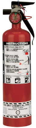 Strike First 2 lb. ABC Fire Extinguisher 1A5BC rated with snap Bracket