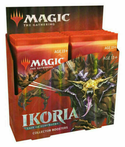 MTG Magic Ikoria Lair of Behemoths COLLECTOR BOOSTER BOX SEALED IN HAND!