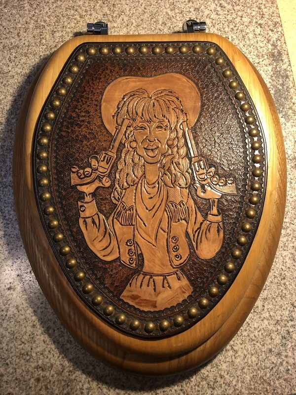 Cowgirl Toilet Seat