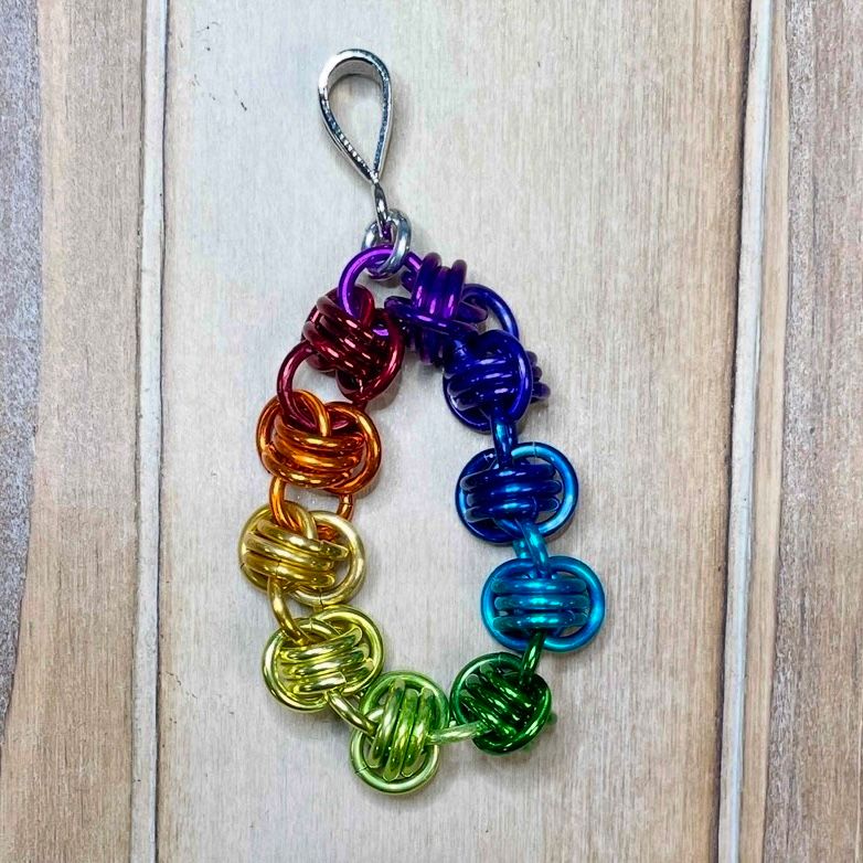 Rainbow Barrel Ride Pendant