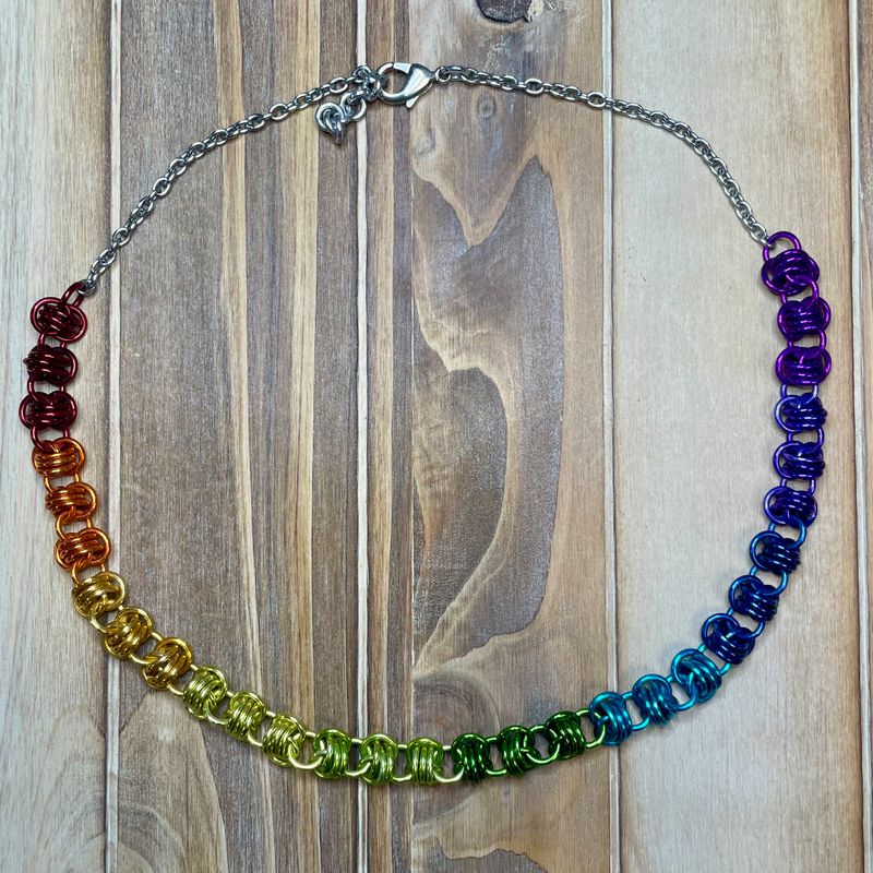 Rainbow Barrel Ride Choker