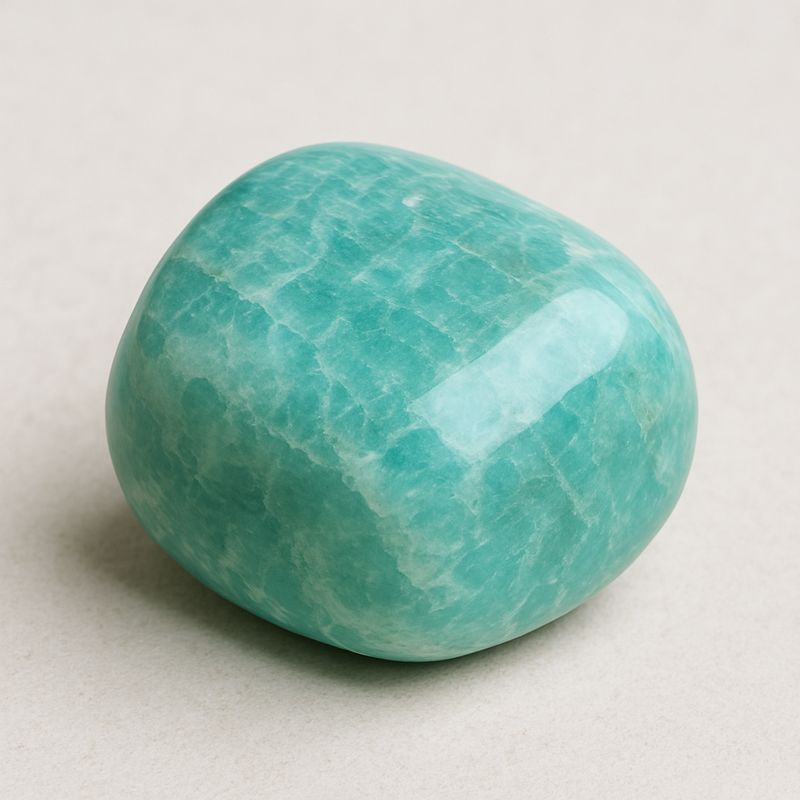 Amazonite Tumbled Stone – Extra Large Amazonite Tumbled Stone – Extra Large