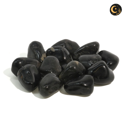 Black Onyx Tumbled Stone
