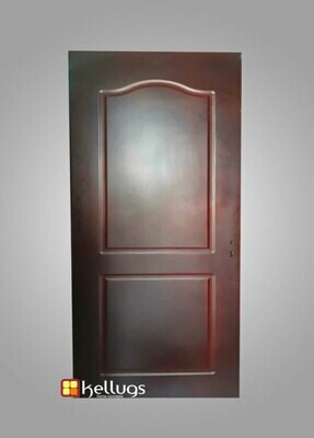 2 Panel Solid Wooden Door