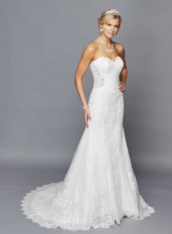 Sheer Side Gown