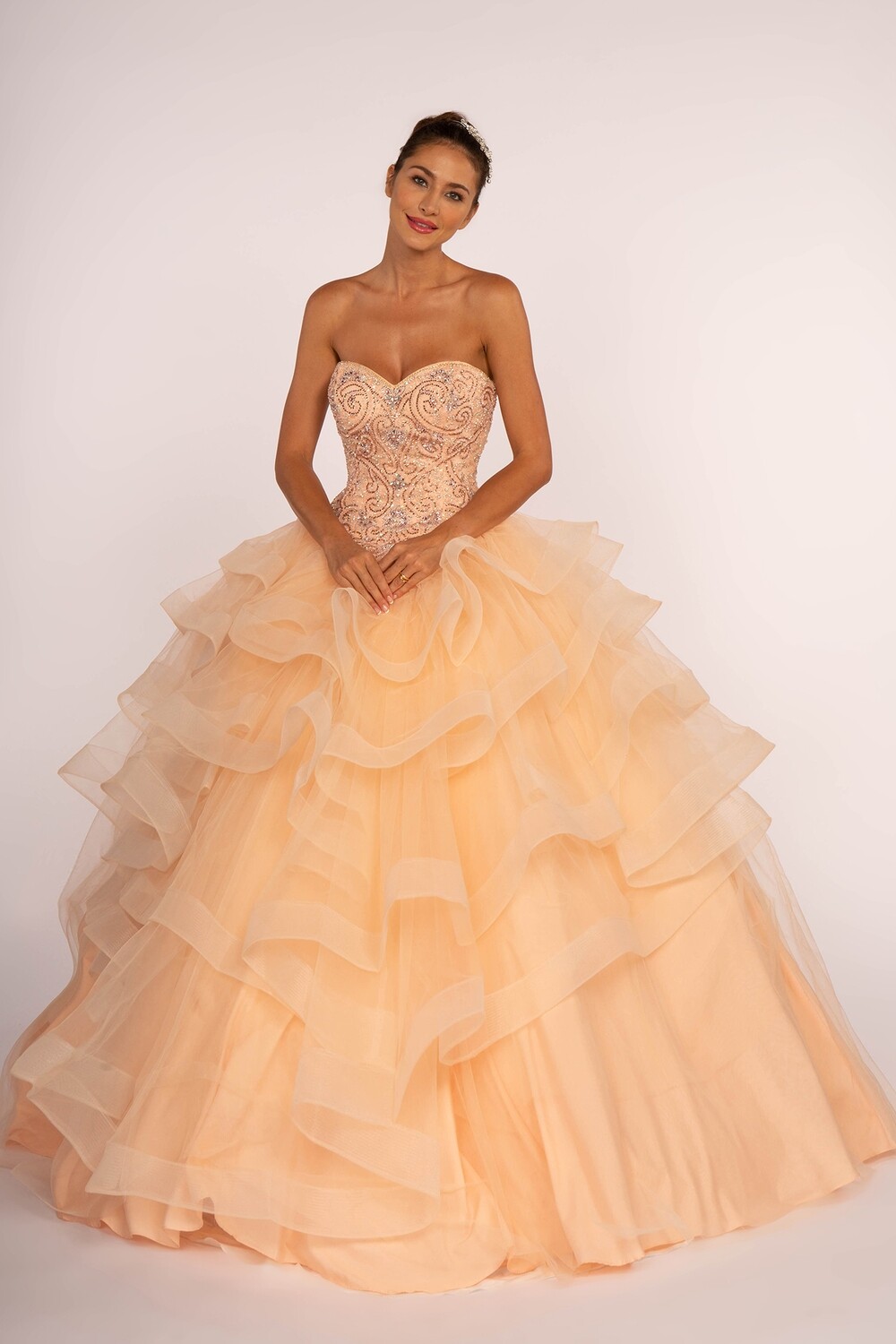 Tiered Ball Gown