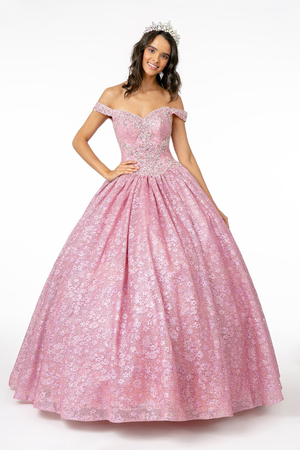 Netting Ball Gown