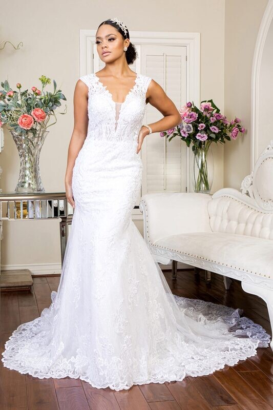 Mermaid Tail Wedding Gown