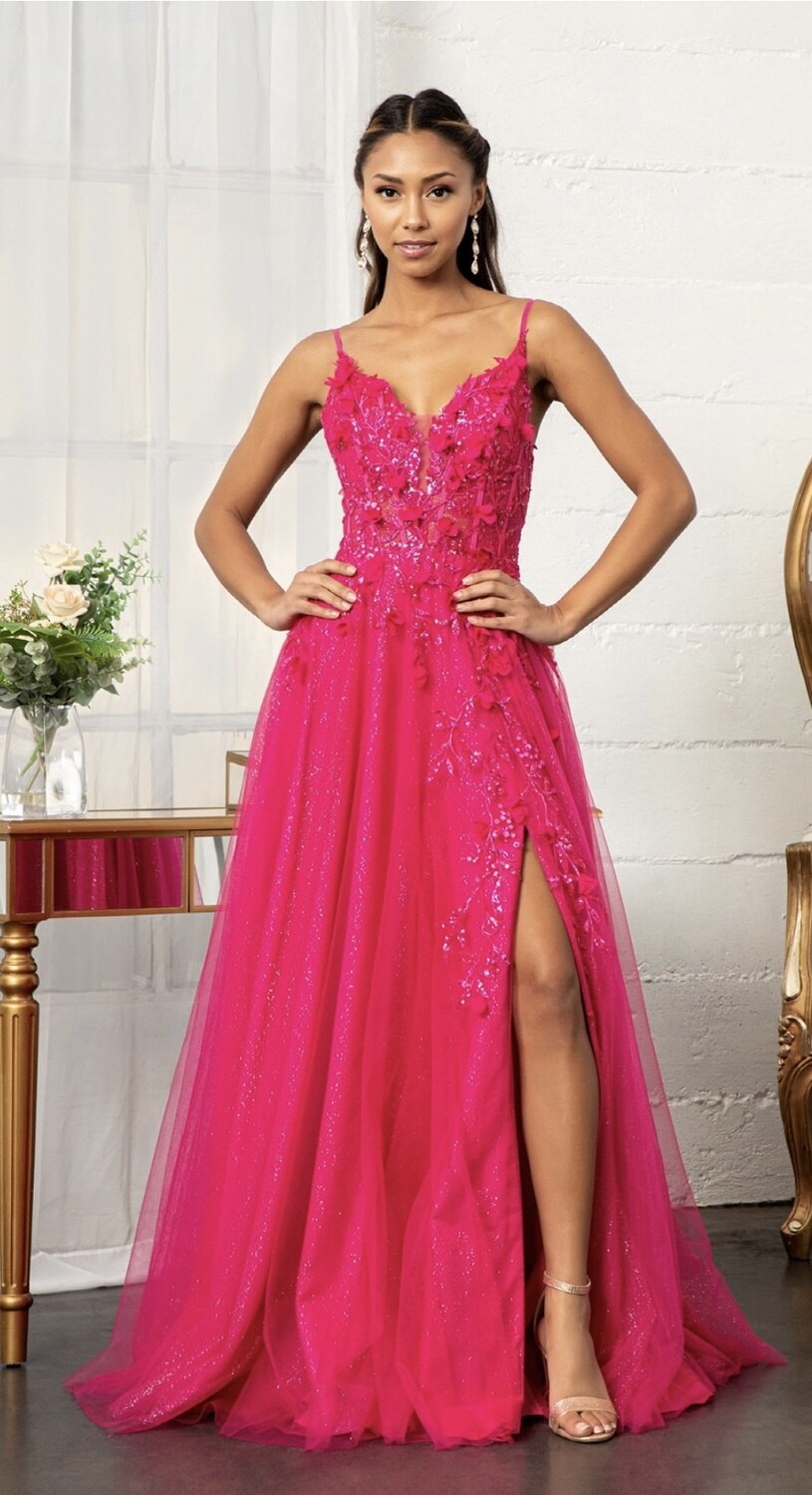 Glitter Mesh Formal