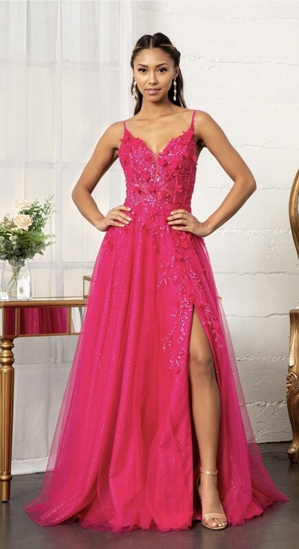 Glitter Mesh Formal