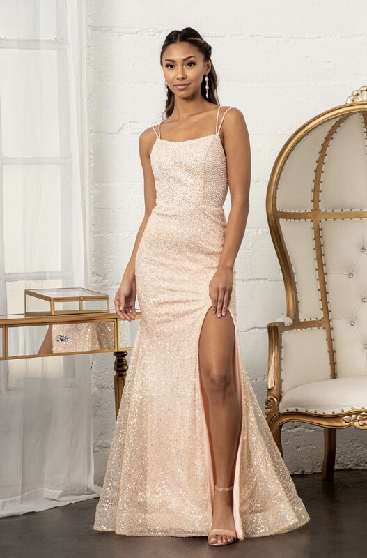 Straight Sequin Formal
