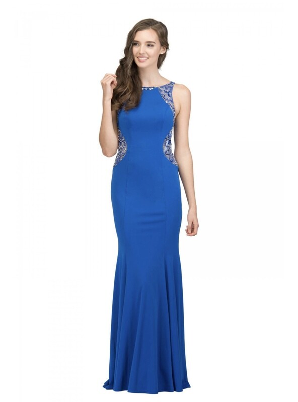 Sheer Side Formal