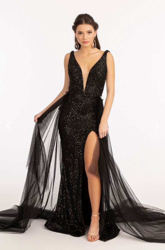 Detached Mesh Layer Dress