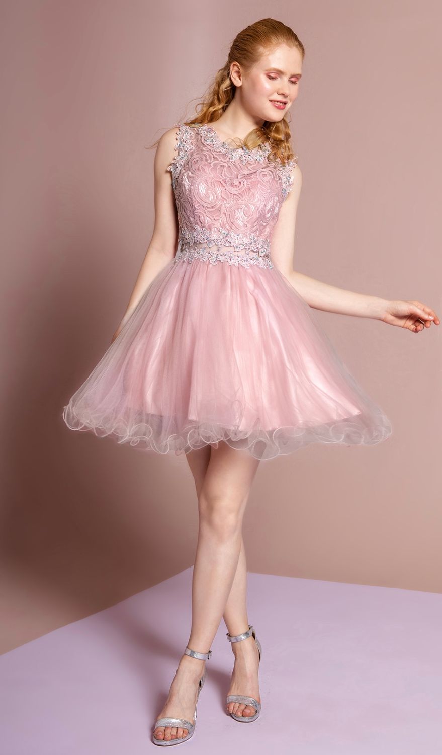 Sleeveless Short Dress