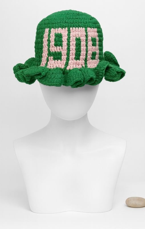 Crochet Ruffle Bucket Hat