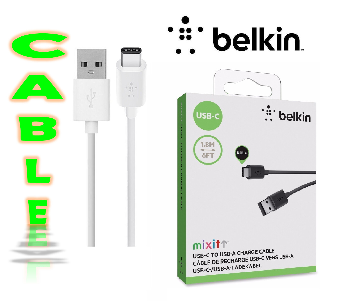 Cable Tipo C Belkin