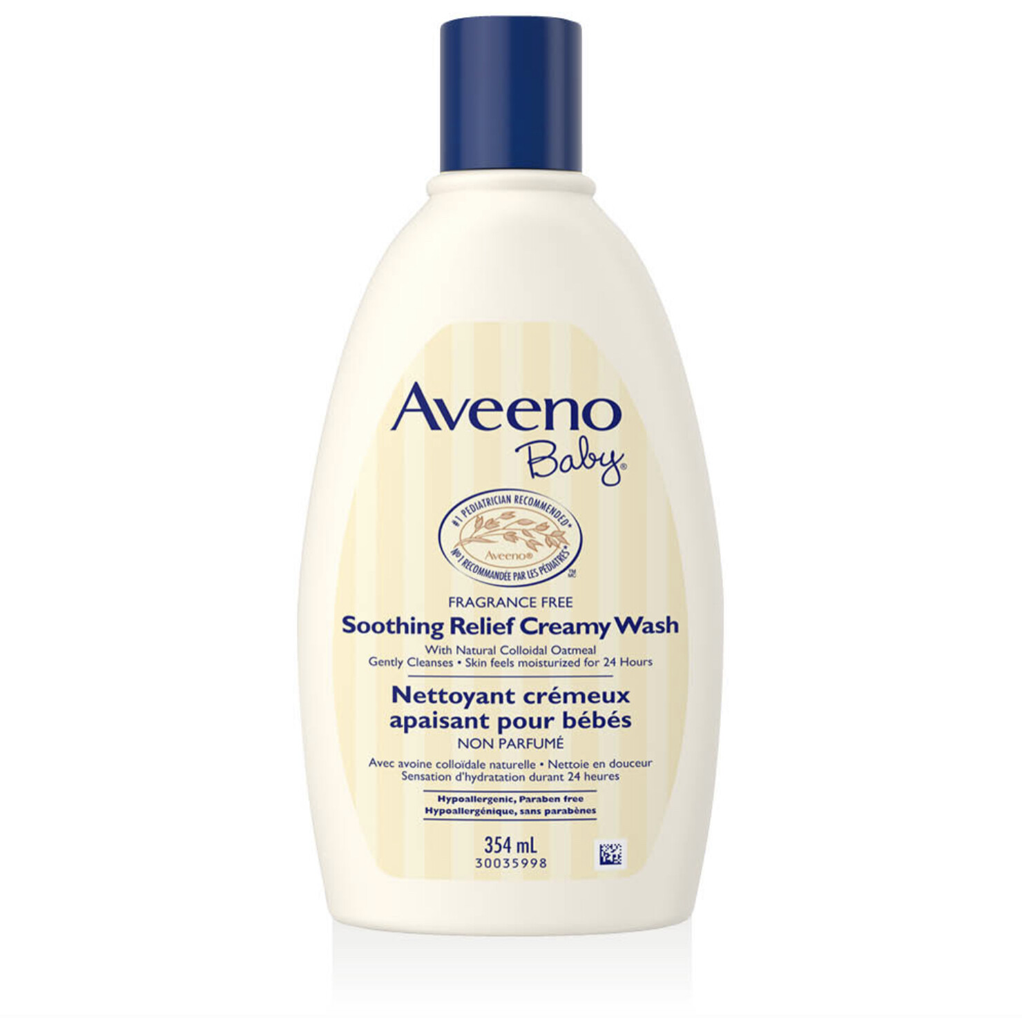 aveeno baby creamy wash