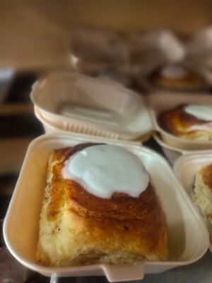 Roles de canela tres leches