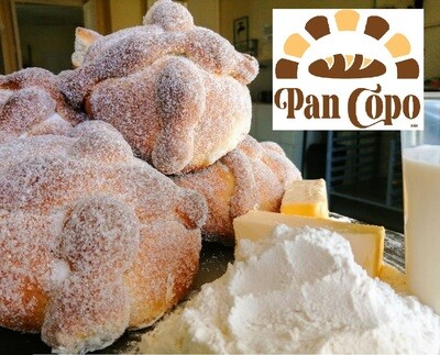 Hojaldra/Pan de muerto de naranja