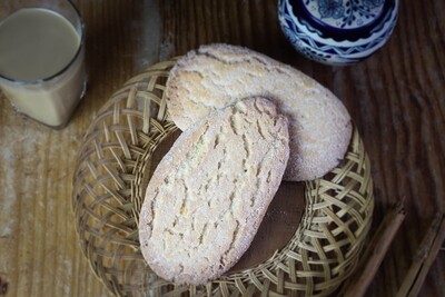 Polvorón blanco