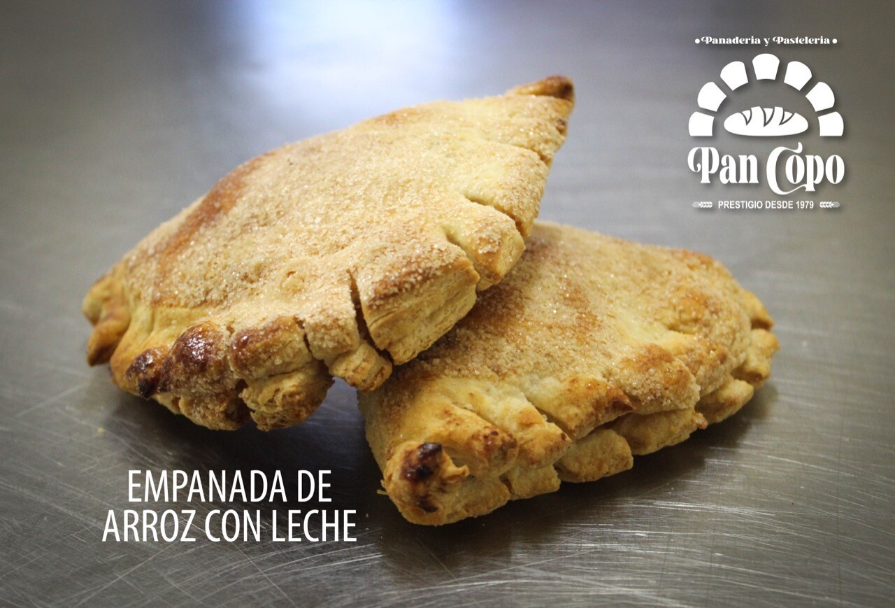 Empanada de arroz con leche Empanada de arroz con leche