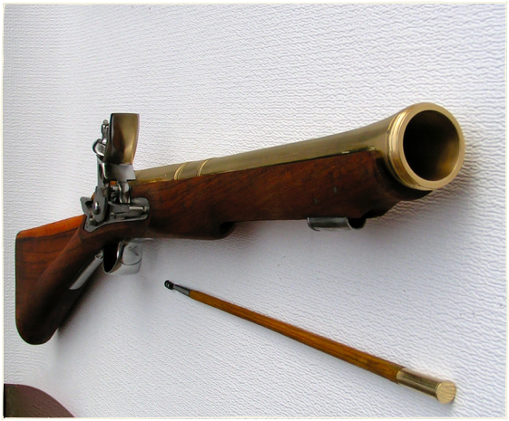 Military Blunderbuss  Purchase Reproduction Veteran Arms Muskets from  Muzzleloading Era