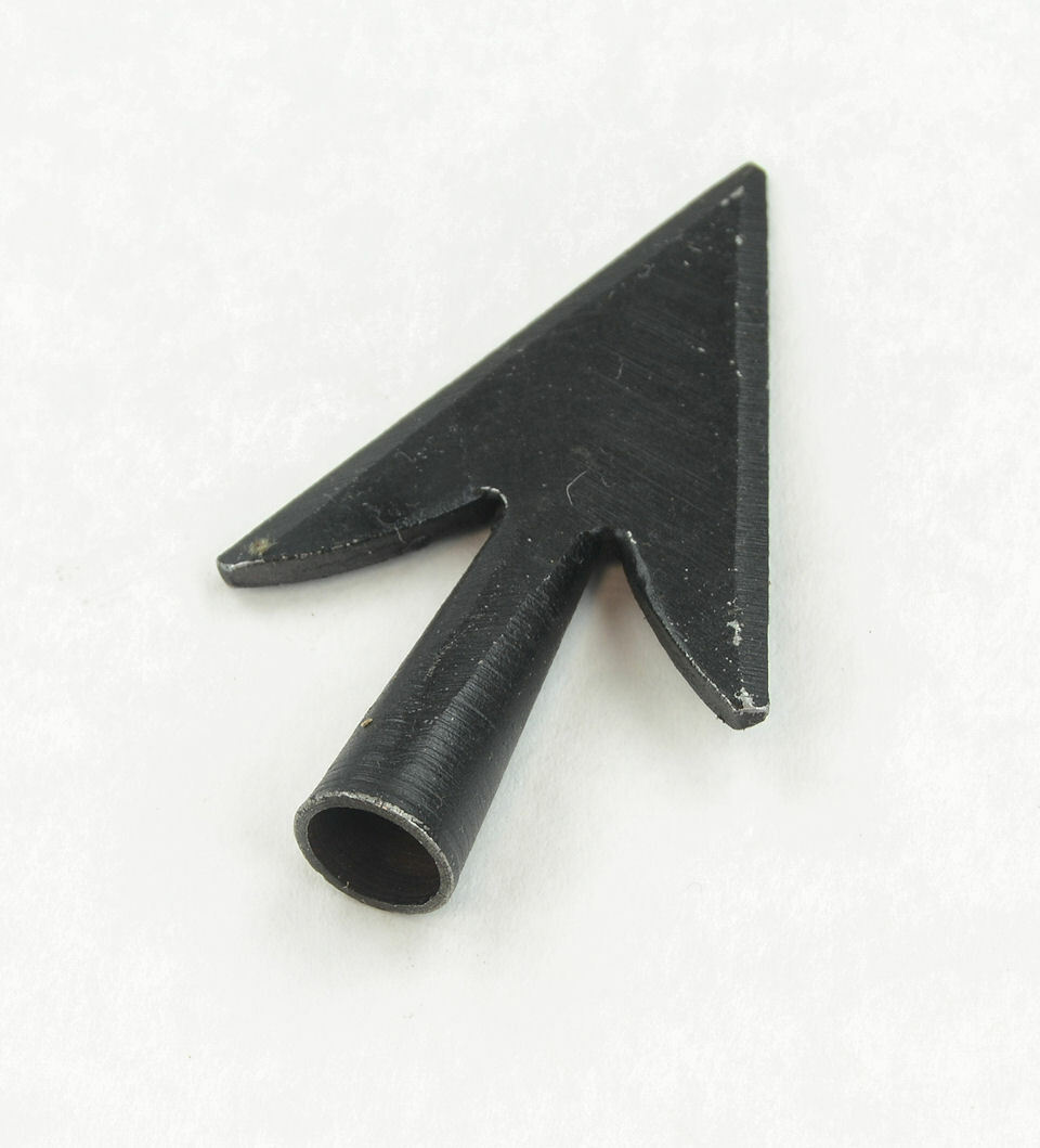 Barbed Broadhead Arrowhead Blackened Purchase Reproduction Veteran