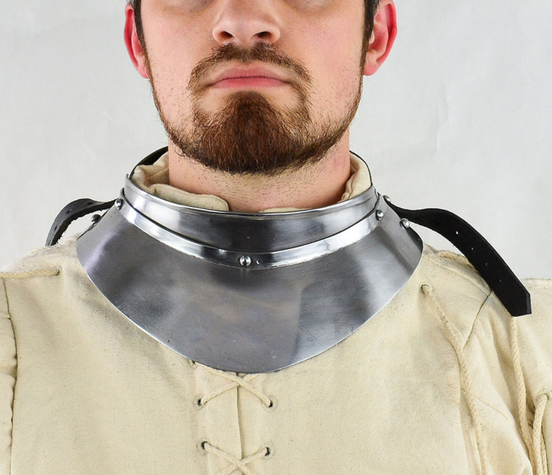 Medieval Gorget - 16 Gauge | Purchase Reproduction Veteran Arms from ...