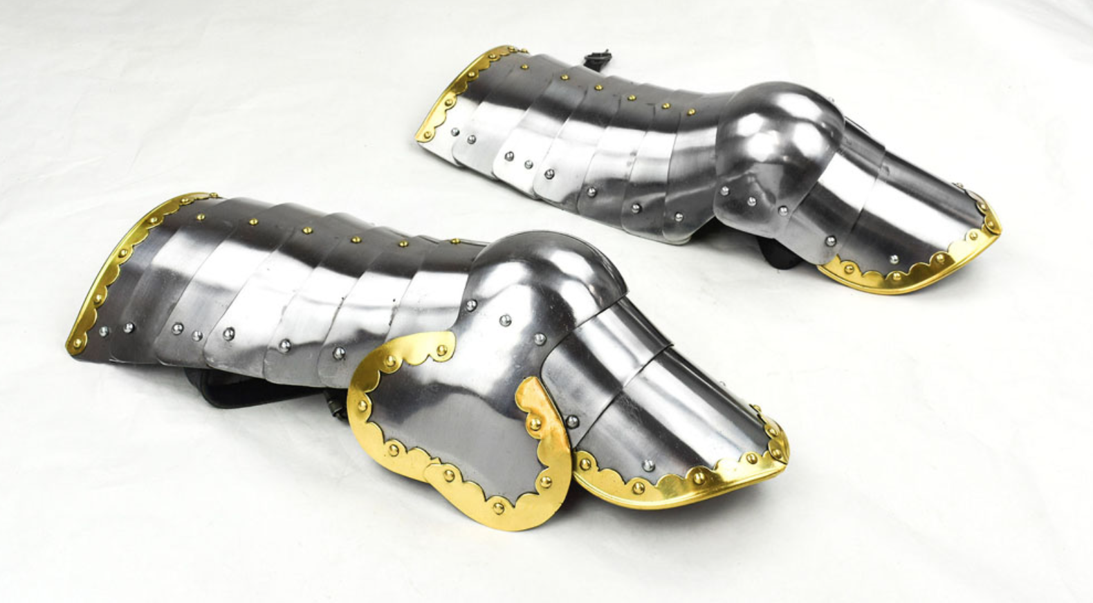 Polish Winged Hussar Leg Armor Set 16 Gauge Purchase Reproduction