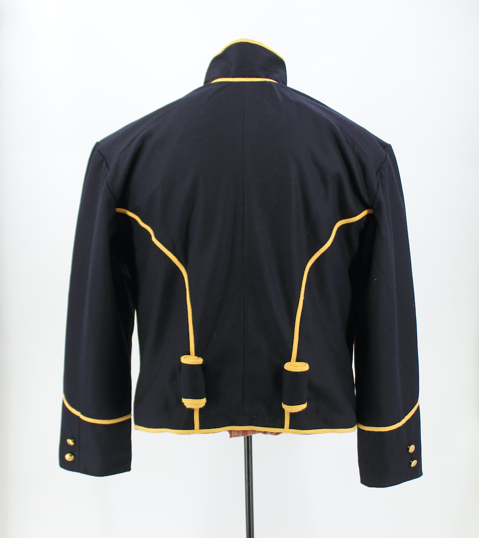 Union Civil War Cavalry Jacket Veteran Arms From Muzzleloading Era