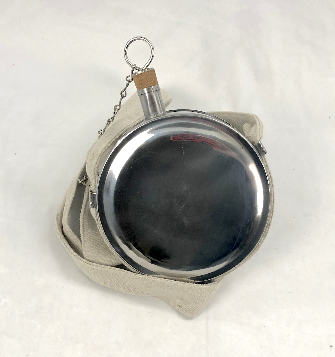 Mexican War & Civil War Stainless Steel Drum Canteen | Purchase