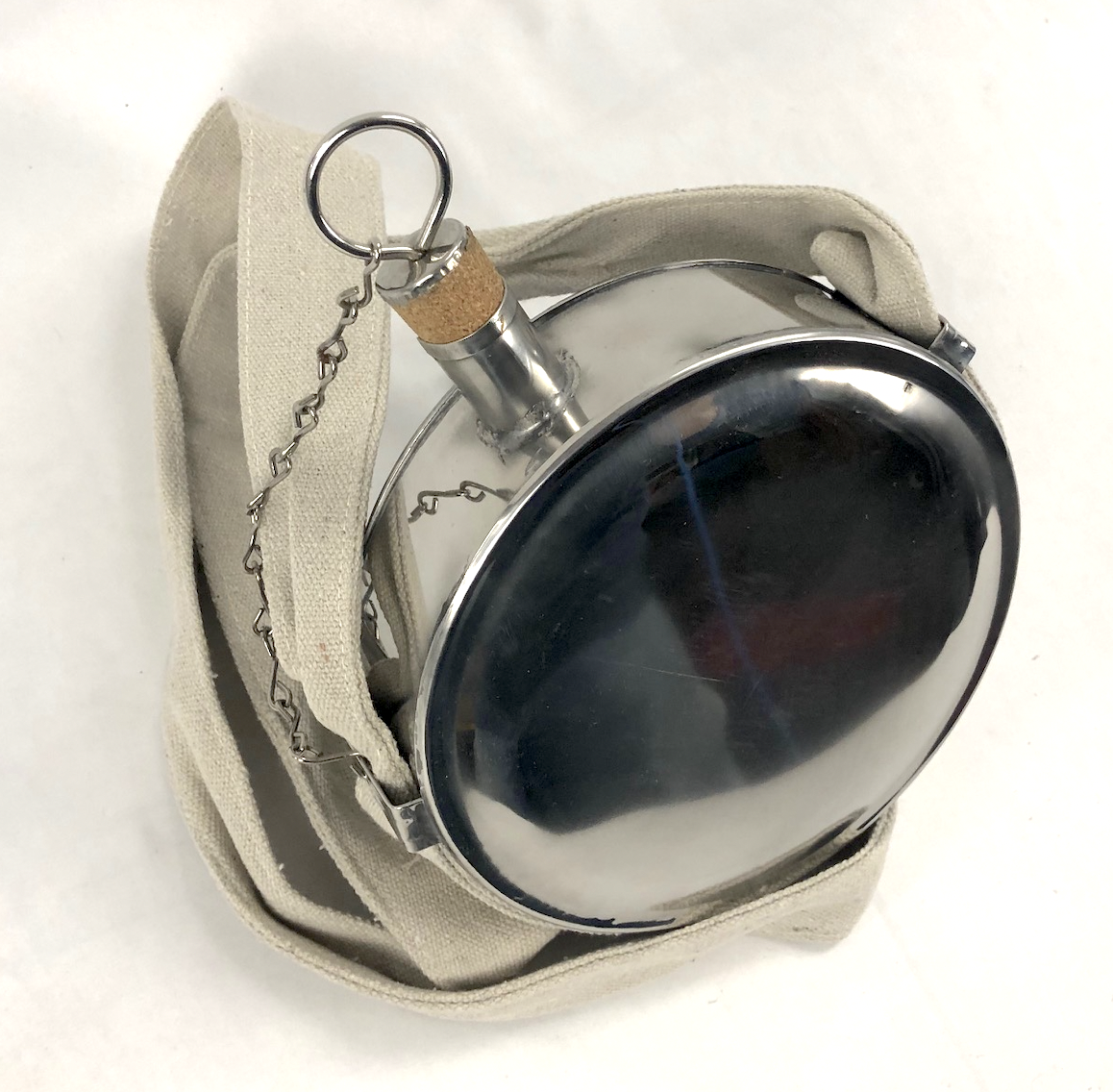 Mexican War & Civil War Stainless Steel Drum Canteen | Purchase