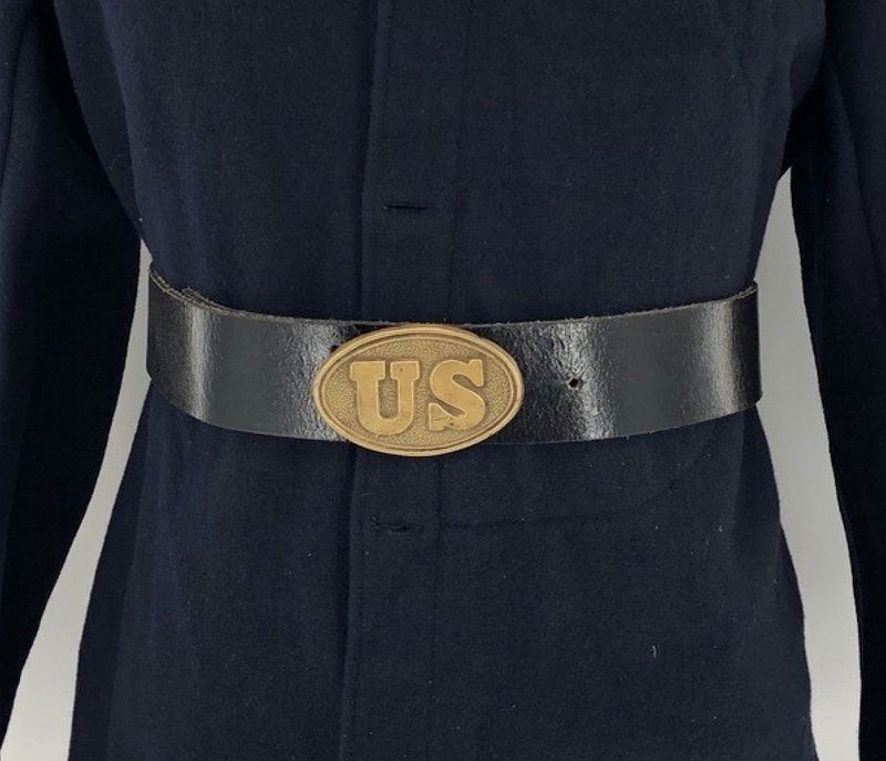 US Civil War Enlisted Belt with Buckle US Civil War Enlisted Belt with Buckle