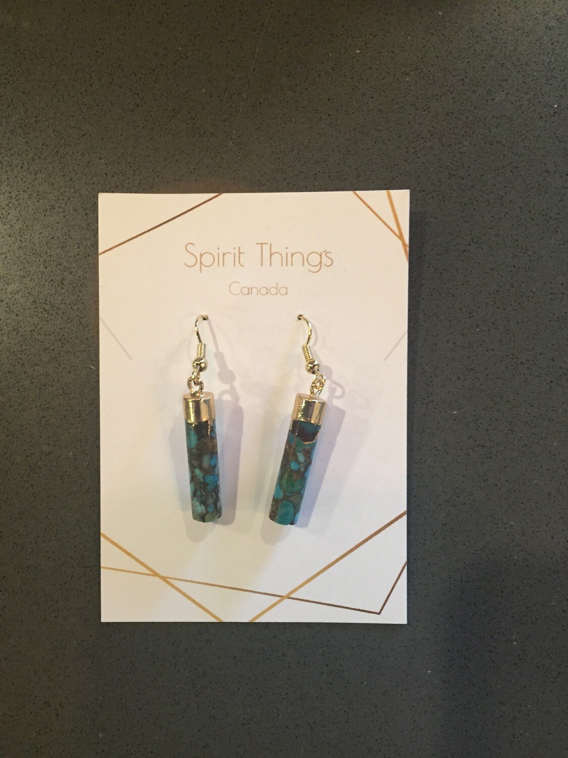 Earrings - Turquoise (long)