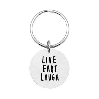 Keychain 'Live Fart Laugh'