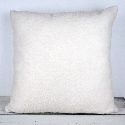 White Teddy Pillow