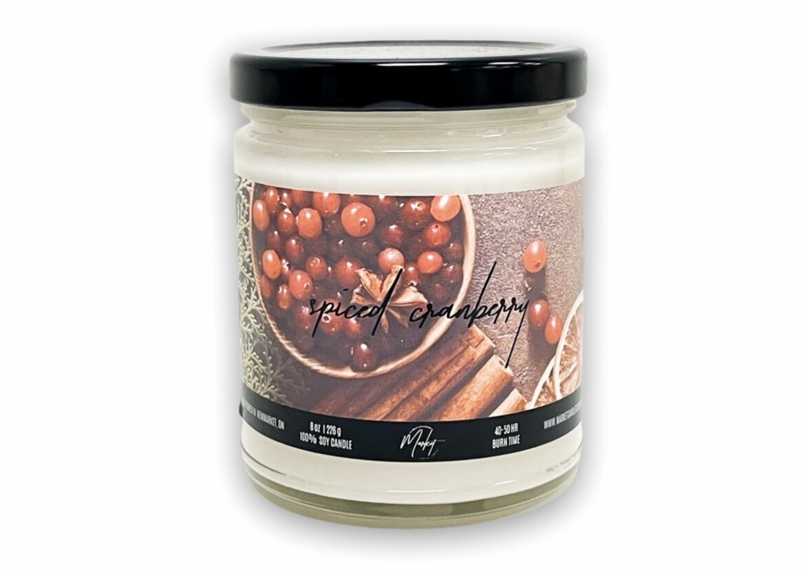 Market Candle Company - Spiced Cranberry