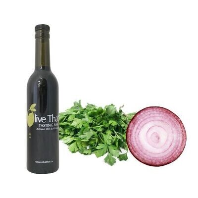 Olive Oil: Cilantro & Red Onion Infused