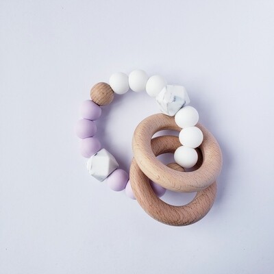 DUO Teether: Lilac